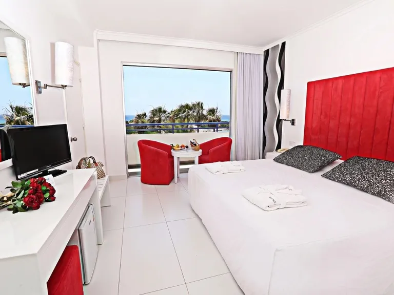 Double or Twin Side Sea View Room — Dome Beach Marina Hotel & Resort, Ayia Napa, Cyprus