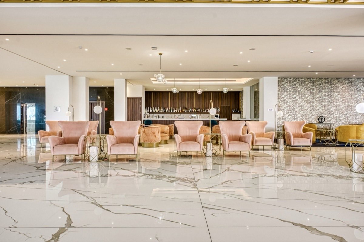 Dome Beach Marina Hotel & Resort lounge area